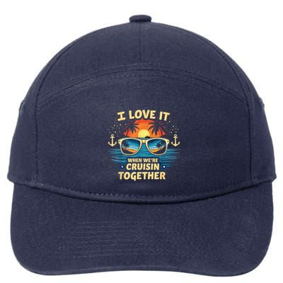 Cruise Squad 2025 Summer Vacation Matching Family Cruise 7-Panel Snapback Hat