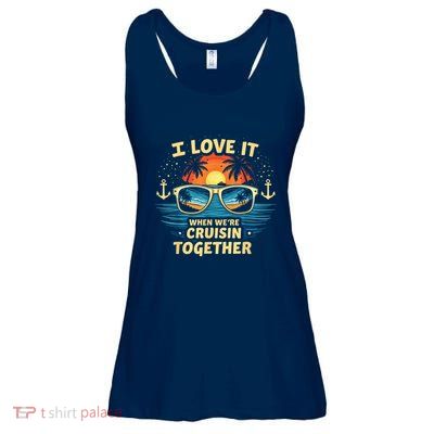Cruise Squad 2025 Summer Vacation Matching Family Cruise Ladies Essential Flowy Tank