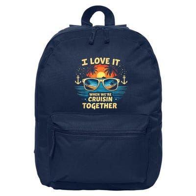 Cruise Squad 2025 Summer Vacation Matching Family Cruise 16 in Basic Backpack