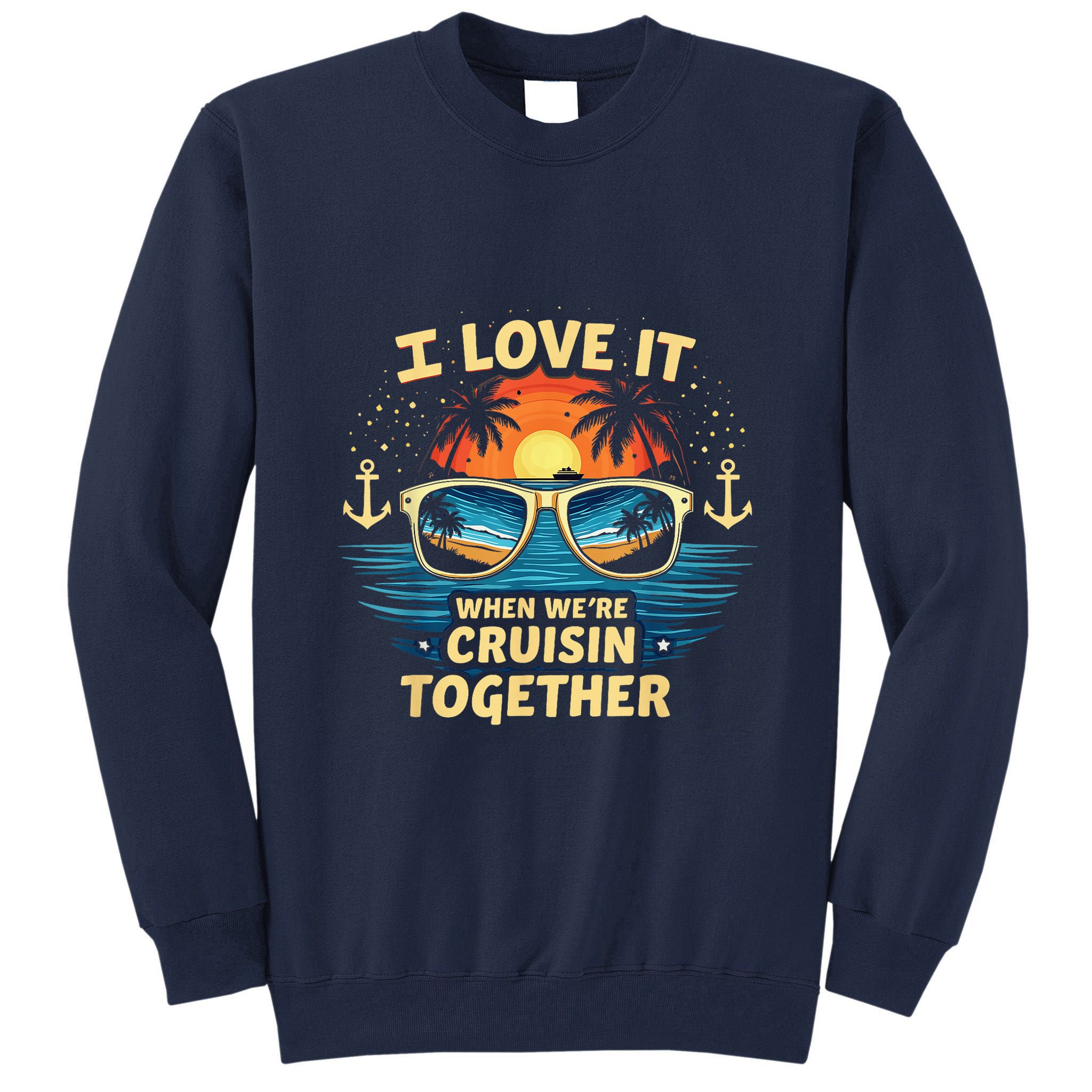 Cruise Squad 2025 Summer Vacation Matching Family Cruise Tall Sweatshirt