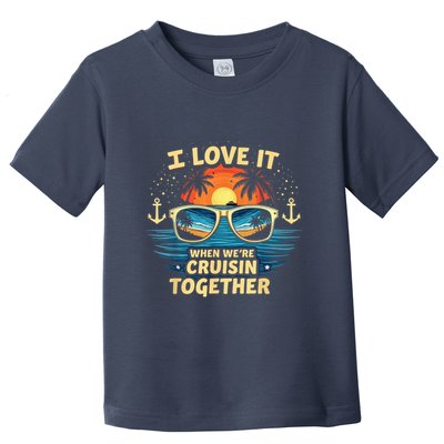 Cruise Squad 2025 Summer Vacation Matching Family Cruise Toddler T-Shirt
