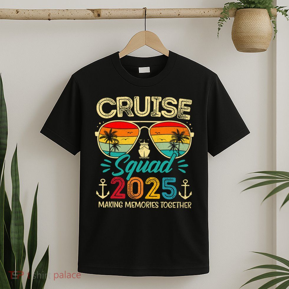 Cruise Squad 2025 Family Group Matching Summer Vacation T-Shirt
