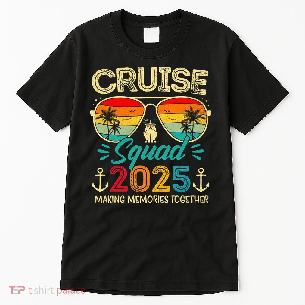 Cruise Squad 2025 Family Group Matching Summer Vacation Tall T-Shirt
