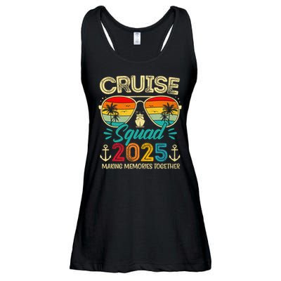 Cruise Squad 2025 Family Group Matching Summer Vacation Ladies Essential Flowy Tank