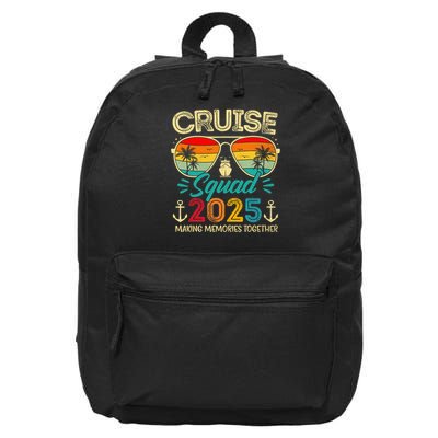 Cruise Squad 2025 Family Group Matching Summer Vacation 16 in Basic Backpack