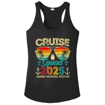 Cruise Squad 2025 Family Group Matching Summer Vacation Ladies PosiCharge Competitor Racerback Tank