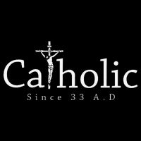 Catholic Since 33 AD Crucifix Jesus Eucharist Christianity Flat Bill Trucker Hat