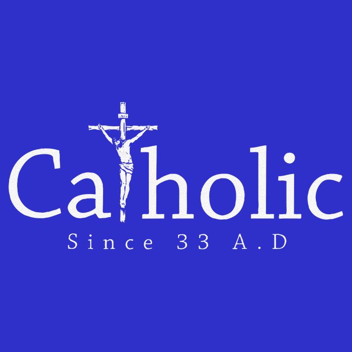 Catholic Since 33 AD Crucifix Jesus Eucharist Christianity Baby Bodysuit