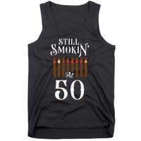 Cigar Smoking 50Th Birthday Vintage Still Smokin' At 50 Tank Top