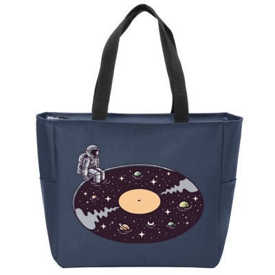 Cosmic Sound Astronaut Music Lover Gift Zip Tote Bag