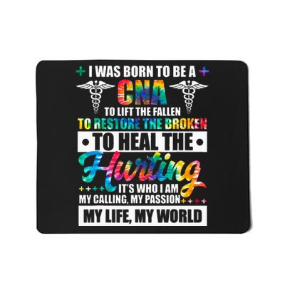 CNA Squad Appreciation Day Tie Dye For Women For Work Mousepad