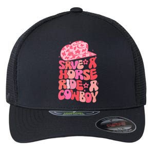 Cowgirl Save A Horse Ride A Cowboy Rodeo Western Country Flexfit Unipanel Trucker Cap