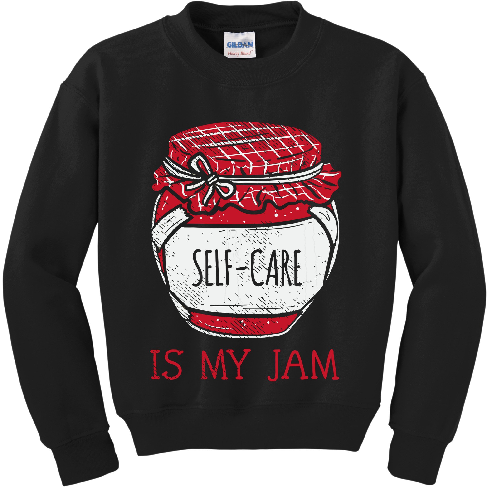 Cute Selfcare Awareness Support Kids Sweatshirt