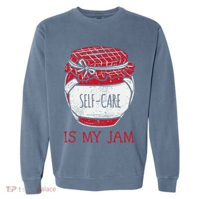 Cute Selfcare Awareness Support Garment-Dyed Sweatshirt