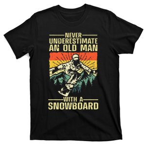 Cool Snowboard Art Skier Snowboarding Snowboarder T-Shirt