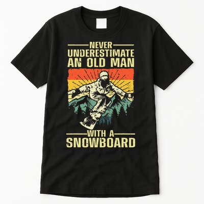 Cool Snowboard Art Skier Snowboarding Snowboarder Tall T-Shirt