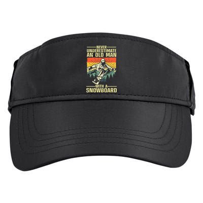 Cool Snowboard Art Skier Snowboarding Snowboarder Adult Drive Performance Visor