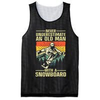 Cool Snowboard Art Skier Snowboarding Snowboarder Mesh Reversible Basketball Jersey Tank