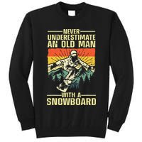 Cool Snowboard Art Skier Snowboarding Snowboarder Tall Sweatshirt