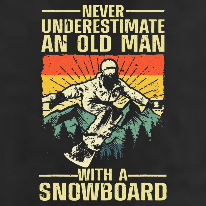 Cool Snowboard Art Skier Snowboarding Snowboarder Golf Towel