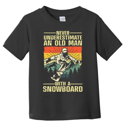 Cool Snowboard Art Skier Snowboarding Snowboarder Toddler T-Shirt