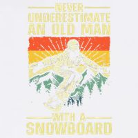 Cool Snowboard Art Skier Snowboarding Snowboarder Garment-Dyed Sweatshirt