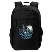Cool Space Astronaut Surfing the Galaxy Backpack
