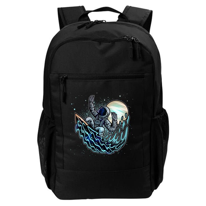 Cool Space Astronaut Surfing the Galaxy Backpack