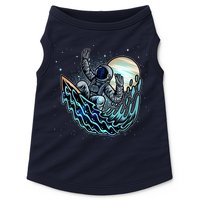 Cool Space Astronaut Surfing the Galaxy Doggie Tank