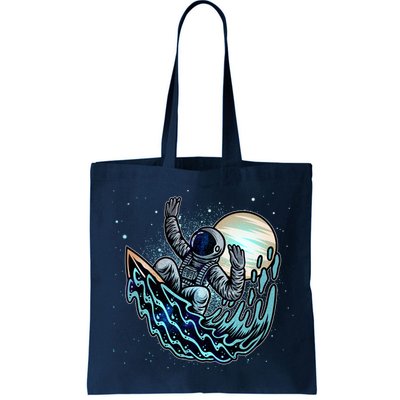 Cool Space Astronaut Surfing the Galaxy Bag