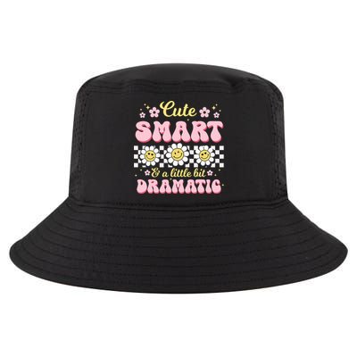 Cute Smart And A Little Bit Dramatic Retro  Cool Comfort Performance Bucket Hat