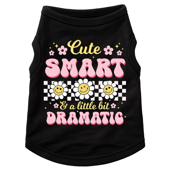 Cute Smart And A Little Bit Dramatic Retro  Doggie Tank