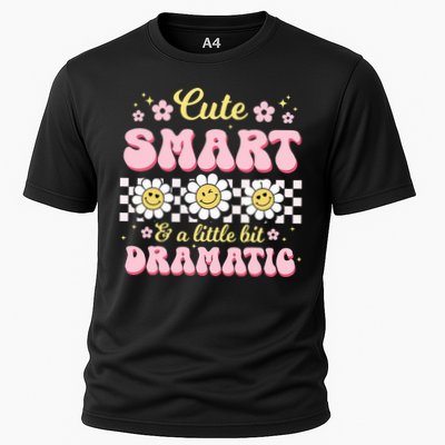 Cute Smart And A Little Bit Dramatic Retro  Performance Shirt