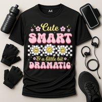 Cute Smart And A Little Bit Dramatic Retro  Performance Shirt