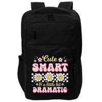 Cute Smart And A Little Bit Dramatic Retro  Impact Tech Backpack