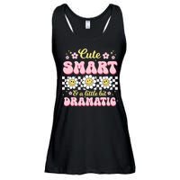 Cute Smart And A Little Bit Dramatic Retro  Ladies Essential Flowy Tank