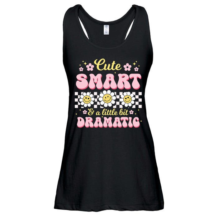 Cute Smart And A Little Bit Dramatic Retro  Ladies Essential Flowy Tank