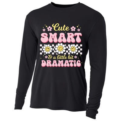 Cute Smart And A Little Bit Dramatic Retro  Cooling Performance Long Sleeve Crew