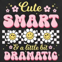 Cute Smart And A Little Bit Dramatic Retro  25L Jumbo Tote