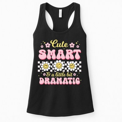 Cute Smart And A Little Bit Dramatic Retro  Womens Tank Top