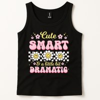 Cute Smart And A Little Bit Dramatic Retro  Tank Top