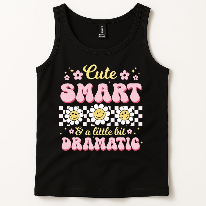 Cute Smart And A Little Bit Dramatic Retro  Tank Top