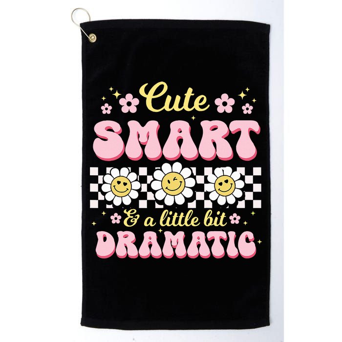 Cute Smart And A Little Bit Dramatic Retro  Golf Towel