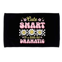 Cute Smart And A Little Bit Dramatic Retro  Microfiber Hand Towel