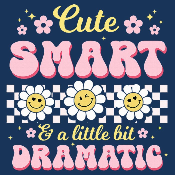 Cute Smart And A Little Bit Dramatic Retro  Infant Baby Jersey Bodysuit