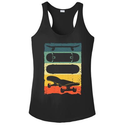 Cool Skateboard Art For Skateboarding Skateboarder Ladies PosiCharge Competitor Racerback Tank