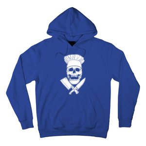 Chef Skull And Crossbones Knives Funny Culinary Chef Gift Hoodie