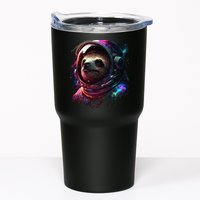 cute Sloth Astronaut in Space Suit Colorful Cosmos Tumbler