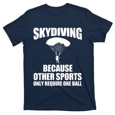 Cool Skydiving Art For Men Women Skydive Parachute Skydiver T-Shirt