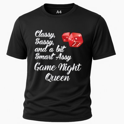 Classy Sassy And A Bit Smart Assy Game Night Queen Funny Performance Shirt